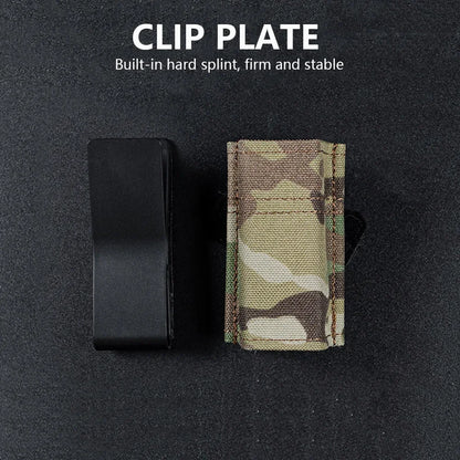 Hunting pistol magazine bag FAST 9mm single Mag bag double Mag hunting air gun holder with nylon support clip