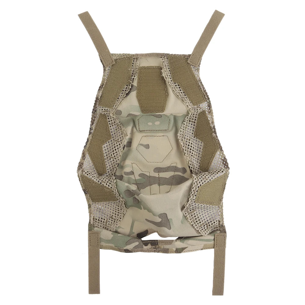 FAST SF Super High-Cut Helmet Cover Protective Mask Helmet Accessories for Paintball Cycling Airsoft Outdoor Shooting Activities