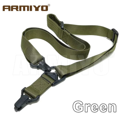 Armiyo Tactical Mission S2 S3 S4 Hunting Sling 2 Point Adjustable Shoulder Strap Belt Mount Carry Kettle Camera Scope Bag Box