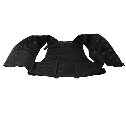 SOETAC Molle Tactical Vest Outdoor Combat Mesh Vests CS Game Duty Training Fishing Jacket Hunting Vest Zipper