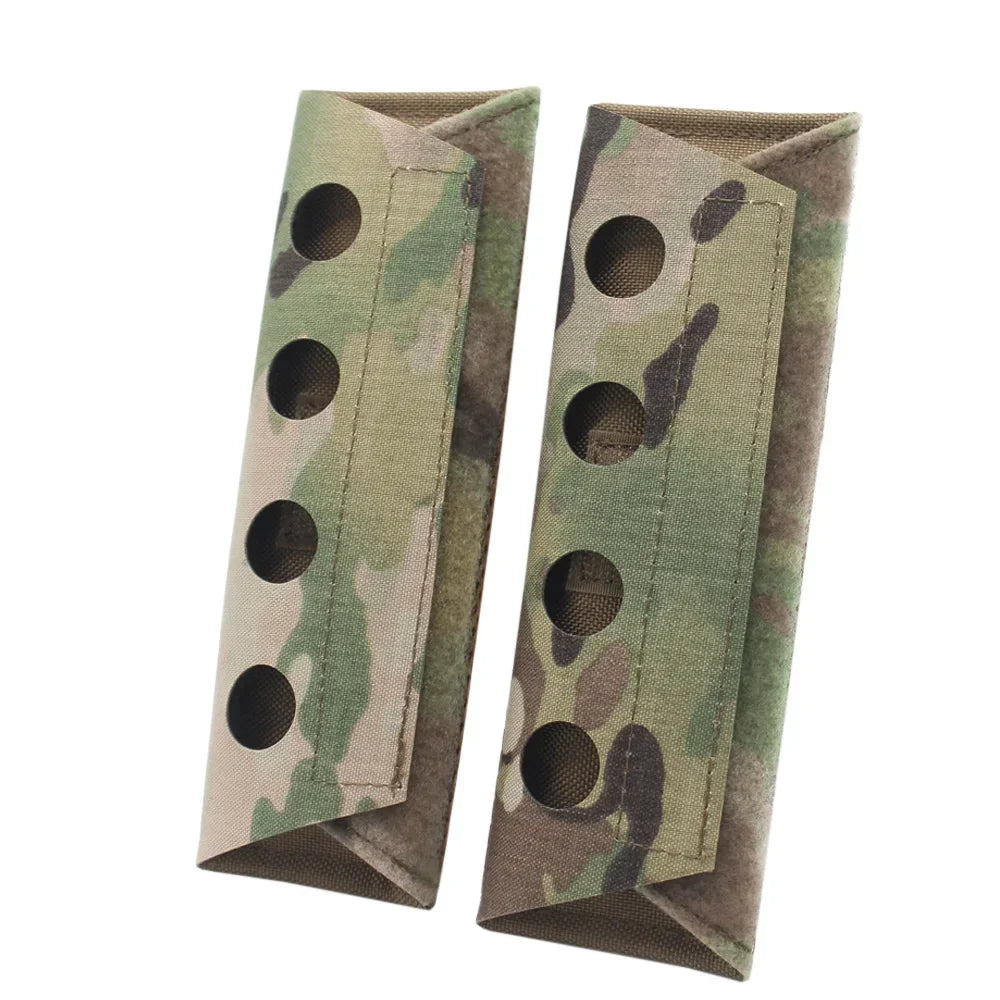 1 Pair Laser Cutting Tactical Vest Composite Shoulder Pads Airsoft FCSK FCPC LV119 Vest Plate Carrier Shoulder Pad