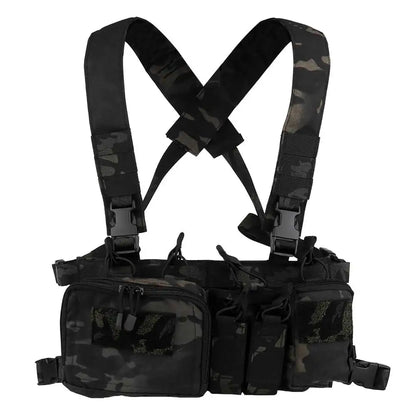 OphidiaTac D3CRH Chest Mount Vest Equipment Expanded AirsoftVest Accessories Heavy Duty Airsoft Hunting Equipment