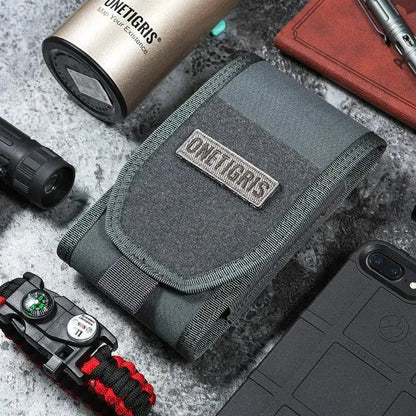 OneTigris MOLLE Tactical Hunting EDC Waist Bag Smartphone Holder Pouch for iPhone6s SE iPhone 14 13 12 11 8 7 6 Pro Max XR