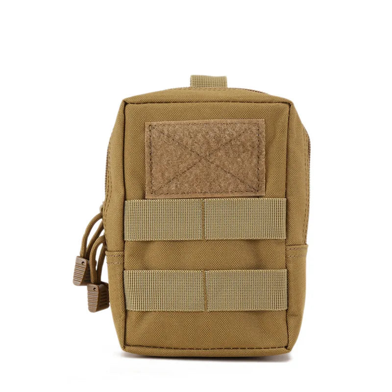Outdoor Mini Medical Molle Waist Bag Tactical Pouch Camping Hunting Coin Pouch Belt Pouch Survival Tool First Aid Storage Pack