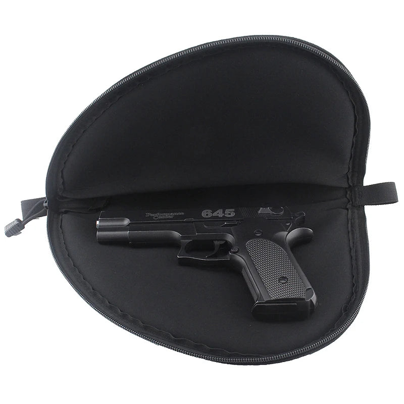 Pistol Rug Case Soft Padded Bag Concealed Pistol Carry Storage Bag Outdoor Sport Hunting Portable Handgun Protection Case