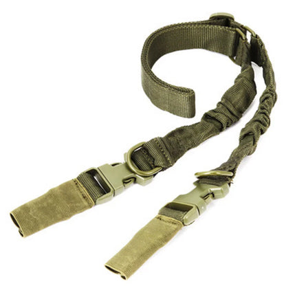 Shot Gun Belt Hunting Accessories Gear Double Point Gun Sling Shoulder Strap Rifle Rope Belt with Metal Buckle Hunt Accessories