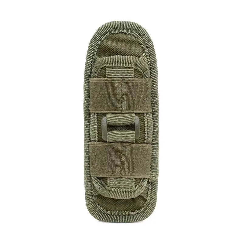 360 Degree Tactical Flashlight Holster Belt Torch Bag Durable Hunting Lighting Accessory Survival Kits Holster Rotary Torch Case
