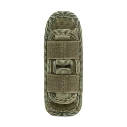 360 Degree Tactical Flashlight Holster Belt Torch Bag Durable Hunting Lighting Accessory Survival Kits Holster Rotary Torch Case