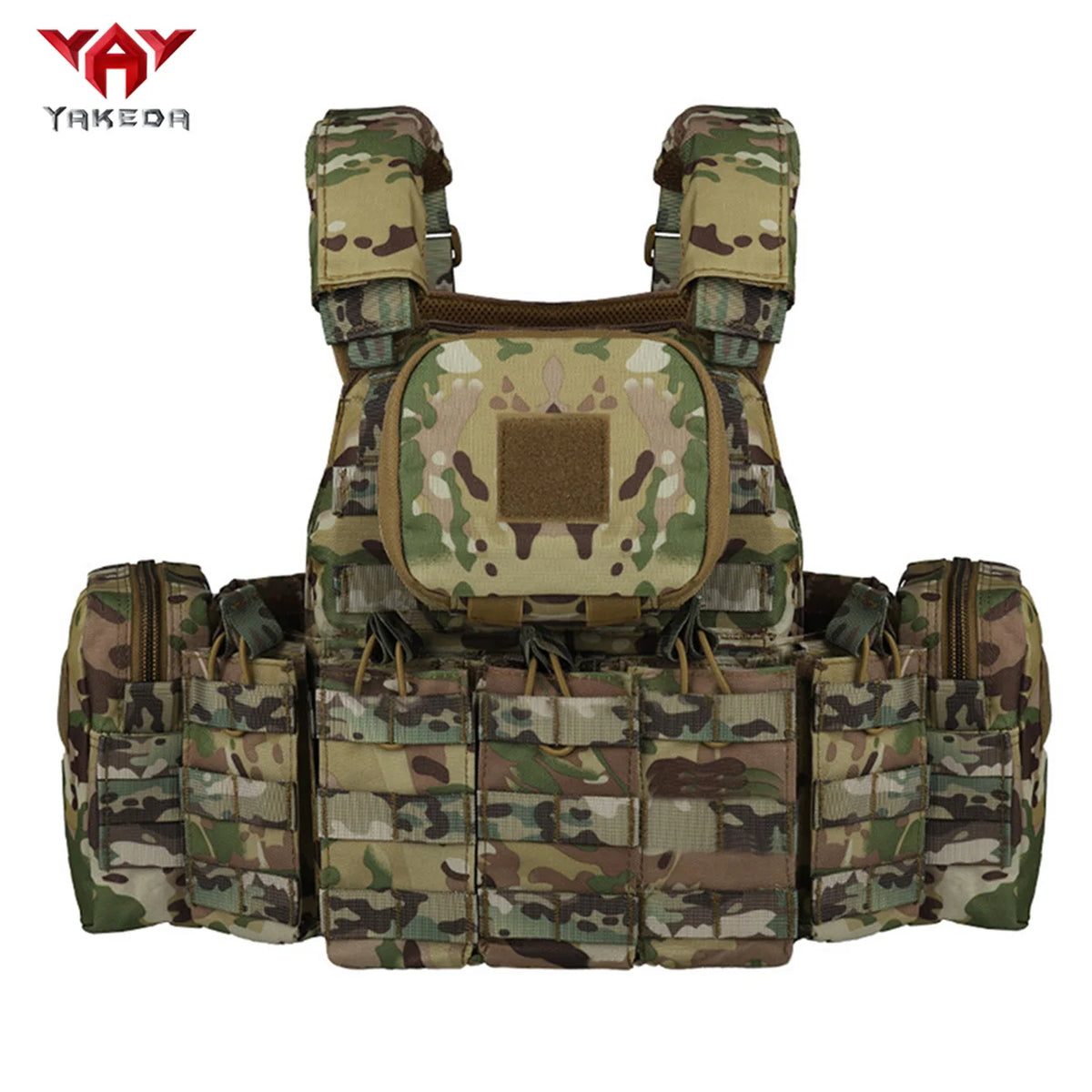 YAKEDA multifunctional lightweight full set with adjustable and freely expandable accessories outdoor hunting vest
