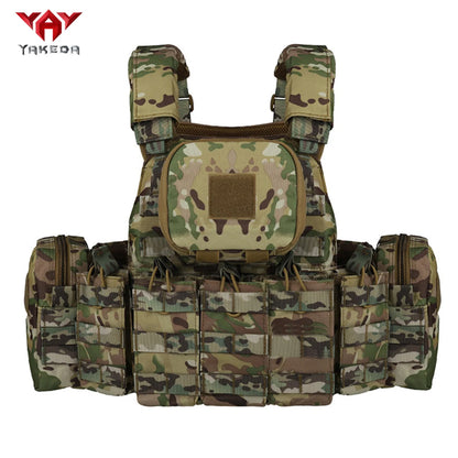 YAKEDA multifunctional lightweight full set with adjustable and freely expandable accessories outdoor hunting vest