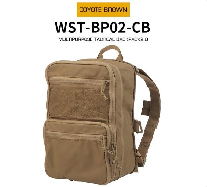 Outdoor expandable backpack MOLLE backpack for travel, hiking and hunting, large capacity wear-resistant backpack