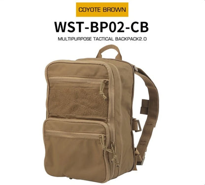 Outdoor expandable backpack MOLLE backpack for travel, hiking and hunting, large capacity wear-resistant backpack