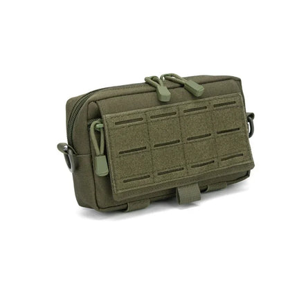 3pcs/set Tactical Molle Admin Pouch Outdoor Sports EDC Bag Utility Laser Cut Emergency Tool Pouch First Kit Storage Bag