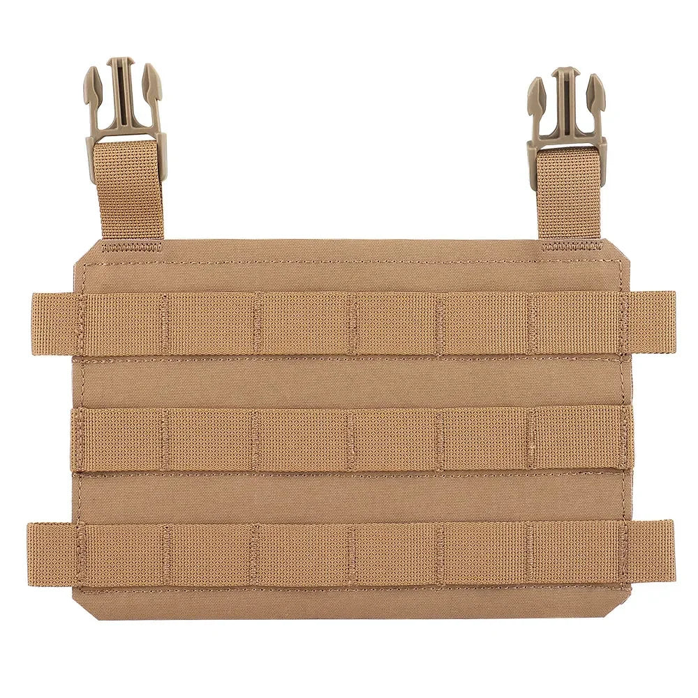 LV119 FCPC Chest Rig Flap Panel Expansion Tactical Vest Plate Carrier Front Flap Panel HS Style Thorax MOLLE Placard Chest Rig