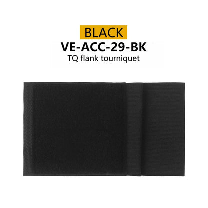 Outdoor TQ tourniquet Holder For Camping Vest Plate Carrier Side Wing Magic Fastener Elastic Tourniquet Pouch Vest Accessories