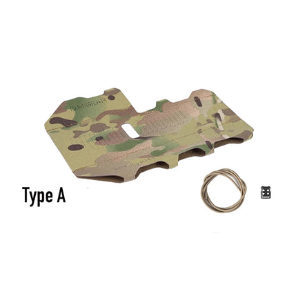 DMGear Tactical Gun Rail Cover Rail Wrap Heavy Heat Shield Gear Wrap Hand Protective Fit Quad/ One Rails 500D Nylon