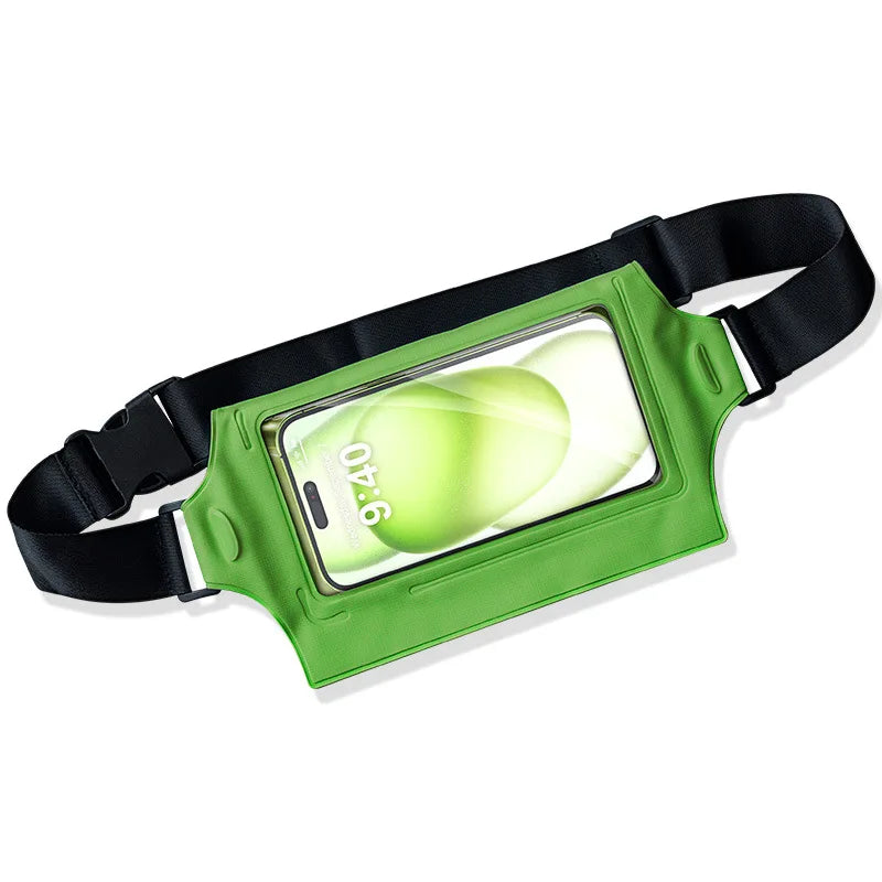 Outdoor Waterproof WaistBag PVC Dry Pouch with Phone Touch Screen Window for Swimming Fishing Hiking Kayaking Beach Water Sports
