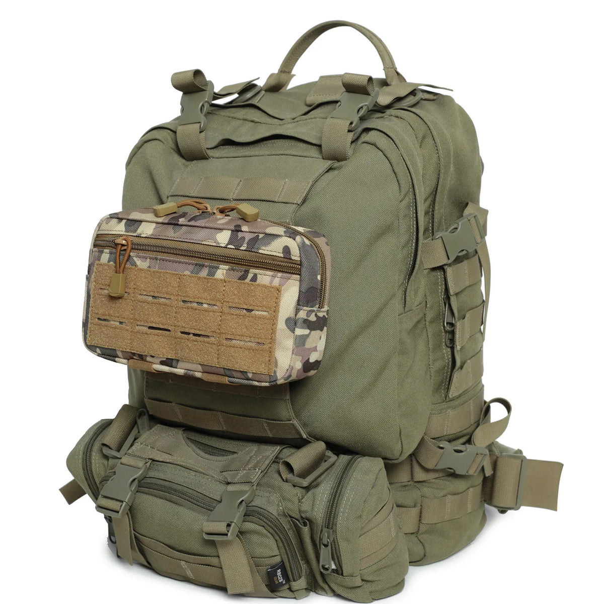 Tactical Molle Cell Phone Pouch EDC Pouch Waist Pack Emergency EMT Utility Tool Pouch First Aid Kit Pouch Hunting Bag