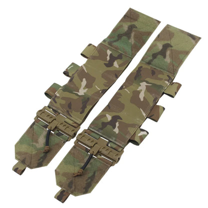 Tactical Removal Buckle Set FCSK Universal Molle System Vest Quick Release Set Elastic Cummerbund Waist Cover Vest Gear