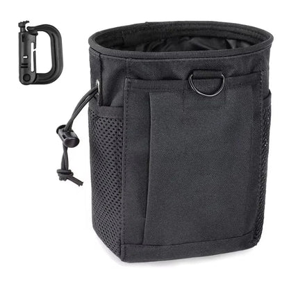 OPHIDIANTAC Molle Dump Pouch,Hunting Magazine Recovery Pouch Drastring Ammo Bag Belt Waist Fanny Pack Adjustable Holster Bag