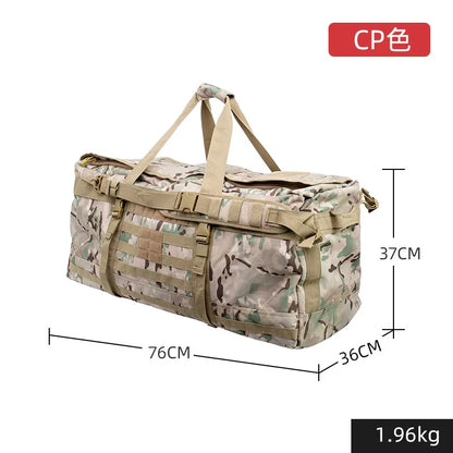 48L 66L 100L Tactical Luggage Bag Camping Backpack Outdoor Molle Duffel Bags Hiking Travel Gym Weekend Bags Tactical Equipment