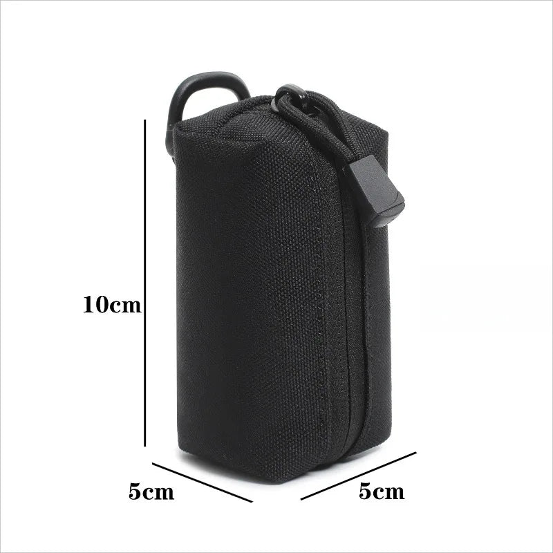 Tactical Outdoor Belt Waist Pack Storage Bag Key Organizer Portable Mini Molle Pouch Men Coin Purse Hiking Camping EDC Tool Kit