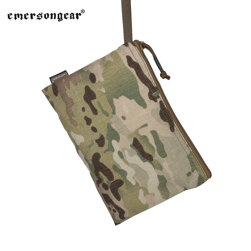 Emersongear Tactical 10x7" File Pocket Bag EDC Pouch Loop Hoop Airsoft Hunting Outdoor Sports Hiking Business Camping Combat