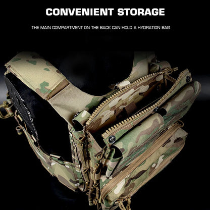Advanced Tactical Panel Backpack Plate Carrier Pouch Bag Hunting Airsoft Vest Accessories for LV-119 Militar Assault Vest