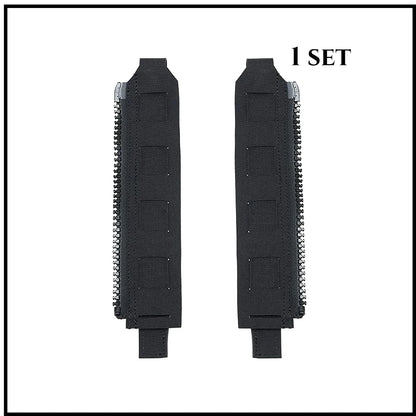 Tactical Back Panel Zipper MOLLE Adapter 500D Nylon Lightweight Versatile For Rear Pack Plate Carrier 3950 Vest Hunting Gear
