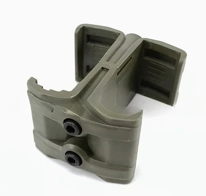 2026 Quick-Release Dual Magazine Coupler for Nerf, Telescopic 5.56 Nylon Clip Holder with Spring, Enhanced Loader Accessory
