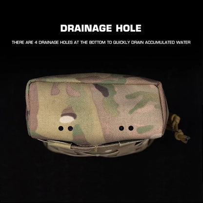 Tactical Vest Waist Plate Carrier Pouch Multi-functional Molle Storage Bag Hunting Map Navigation Pouches Airsoft Ammunition Fir