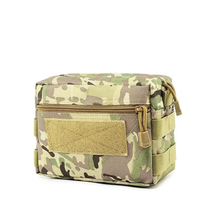 Outdoor Survival EDC Tool Kit Belt Pouch Sports Hunting Bag Molle Utility EDC Waist Bag Tactical Pouch Medical First Aid Bag