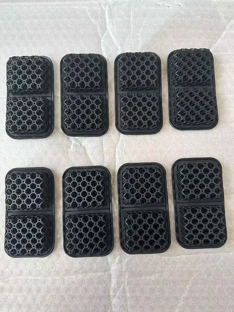 Outdoor Sports Grid Stress Reducing High Elasticity Lattice Vest Breathable Pad