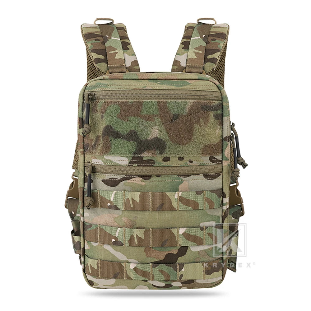 KRYDEX Tactical Hydration Pack 1.5L 50oz Water Bladder Carrier MOLLE for Vest Hydro Backpack Outdoor Travel Camping Accessories