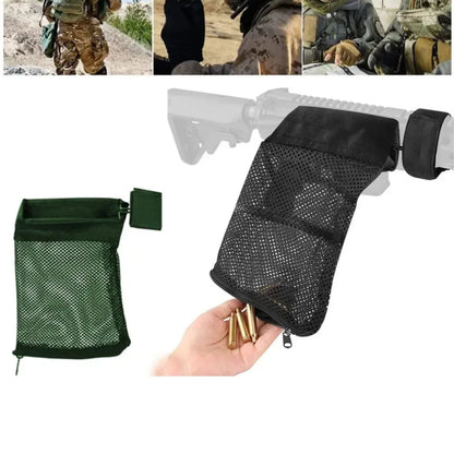 #Tactical Brass Shell Catcher Mesh Bag for M4 AR15 Toy Gun, Ammo Magazine Pouch, Outdoor Sport Accessorys