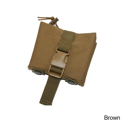 Molle Folding Tactical Magazine Dump Drop Pouch Hunting EDC Bag Foldable Utility Recovery