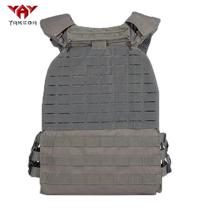 YAKEDA Tactical Vest Viking Chest Rig CS Airsoft Equipment Training Weight Hunting Vests with Steel Wire