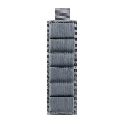Hunting accessories: 6-loop shotgun stock shell holder, 12-gauge cartridge bag, rifle stock, bullet carrier, Velcro