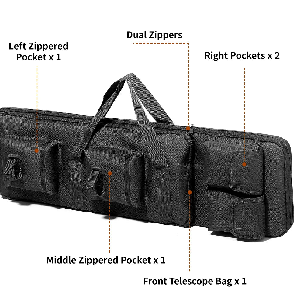 Gun Bag Case Rifle Bag Backpack Sniper Carbine Airsoft Shooting Carry Shoulder Bags for Hunting Accessories