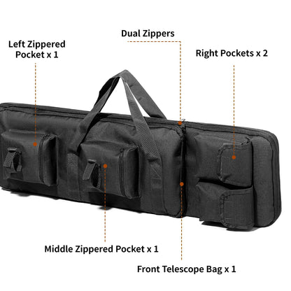 Gun Bag Case Rifle Bag Backpack Sniper Carbine Airsoft Shooting Carry Shoulder Bags for Hunting Accessories