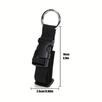 Buckle Backpack Strap Portable Strap with Release Buckle Additional Bag Luggage Strap Belt Jacket Holder
