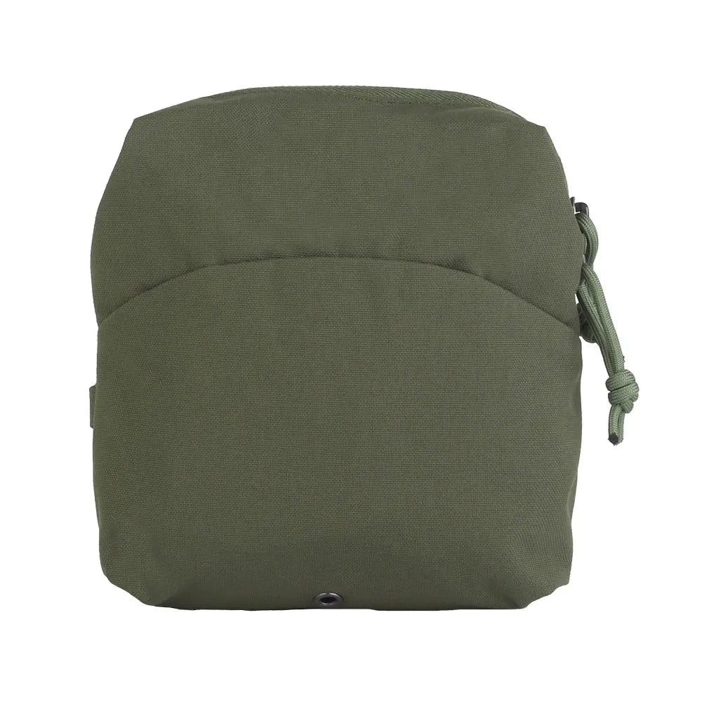 Tactical Gp Zipper Sundries Bag with Shrink Cord Waist Molle Belt Pouch NVG Accessory Multifunctional Universal Storage