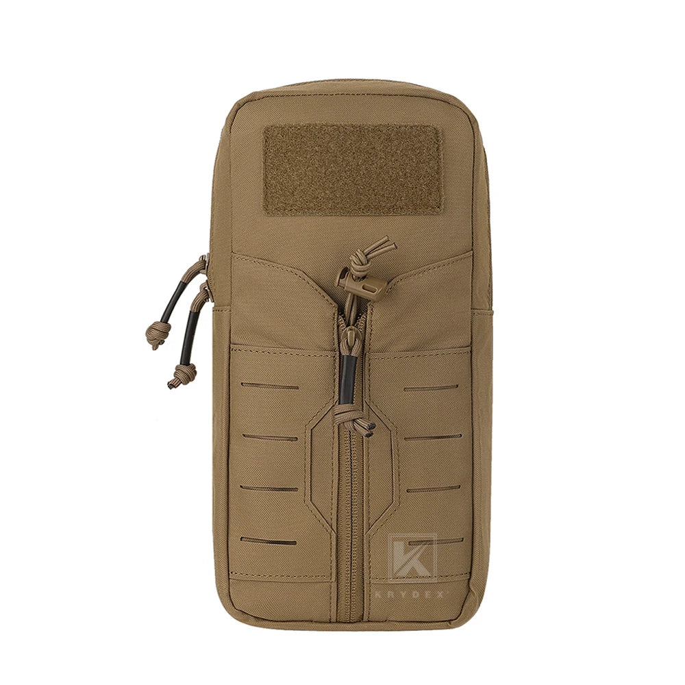 KRYDEX 500D Tactical 1L Hydration Pack MOLLE Pouch 34oz TPU Water Bladder Bag Outdoor Hiking Camping Hunting Accessories