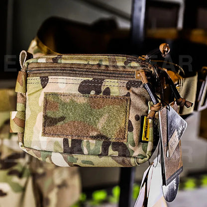 Emersongear Plug-in Debris Waist Bag Multi-Purposed Storage Tool Pouch Combat Hunting Hiking Sports Outdoor EM8337