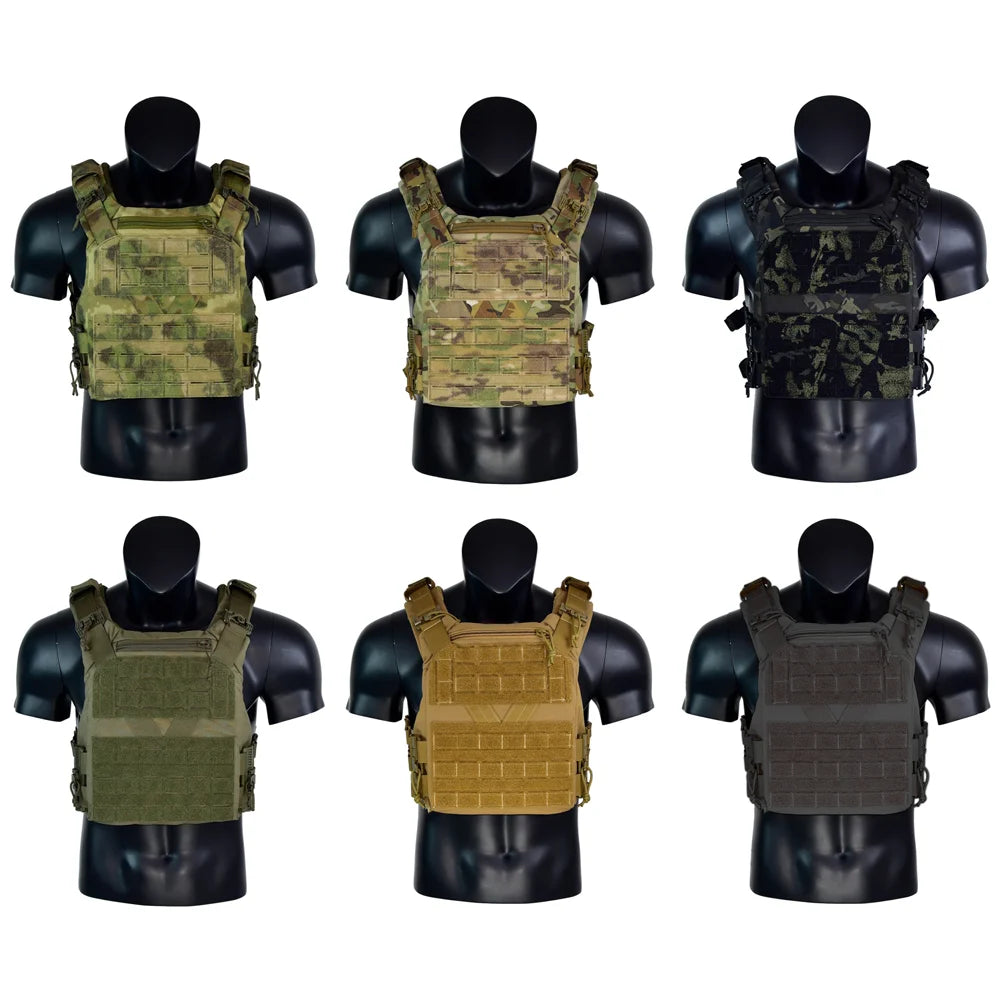 500D Nylon Plate Carrier Quick Release MOLLE MC 3.0 500D Tactical Vest Hunting Airsoft CS Outdoor Expansion Training