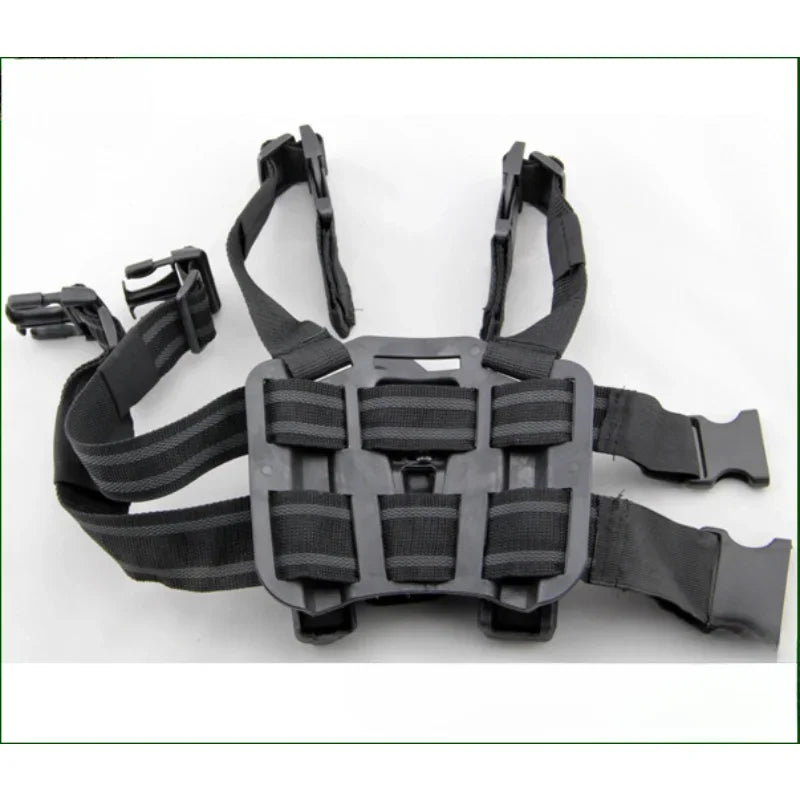 Tactical Gun Holster for Glock 17 19 USP 1911 M92 P226 Outdoor Hidden Leather Holster Real CS Gun Leg Holster Men CS Sport Gun
