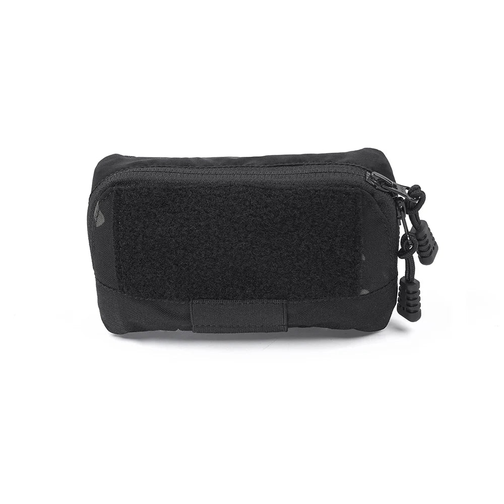 Tactical Molle Map Pouch Huting Equipment Ferro Concepts Airsoft Edc Bag Admin Panel Camping Accessories Outdoor Black