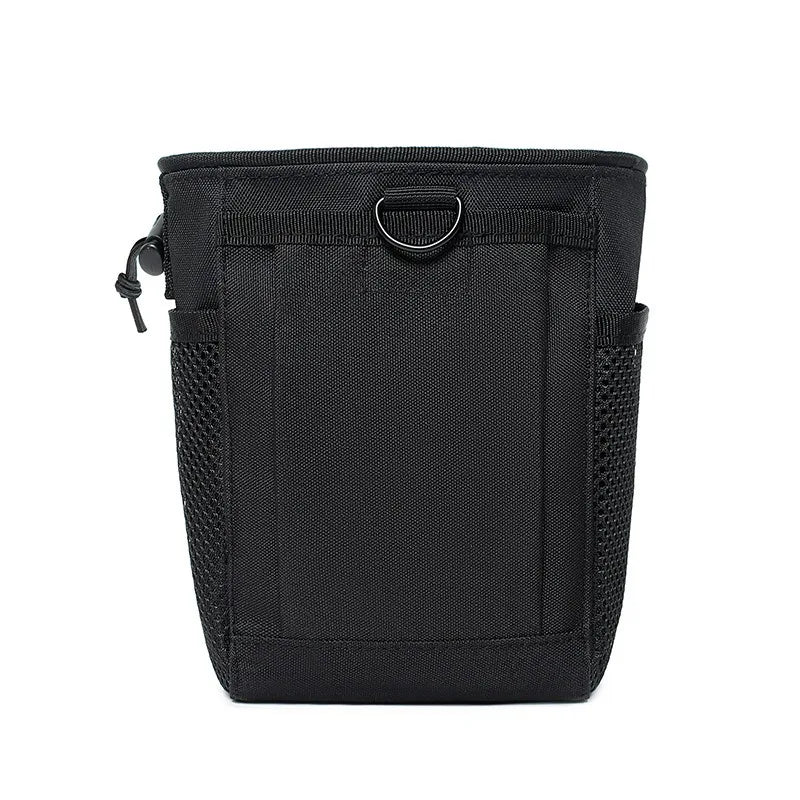 New Outdoor 3‑5L Camo Tactical Molle Dump Pouch, 600D Nylon Recycle Waist Pack, Portable Hunting Outdoor Accessories Storage Bag
