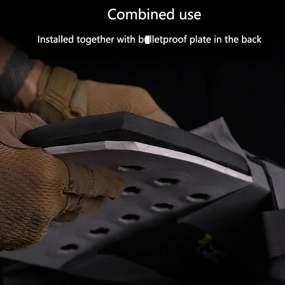 Vest Plate Carrier Plate Lining Soft Cushioned Shock Protect Insert Plate Vest Shock Pad