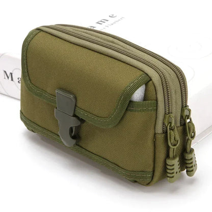 6.5-Inch Nylon Tactical Molle Bag Waistband Waist Bag Pocket Outdoor Phone Bag Waterproof Molle  Equipamiento